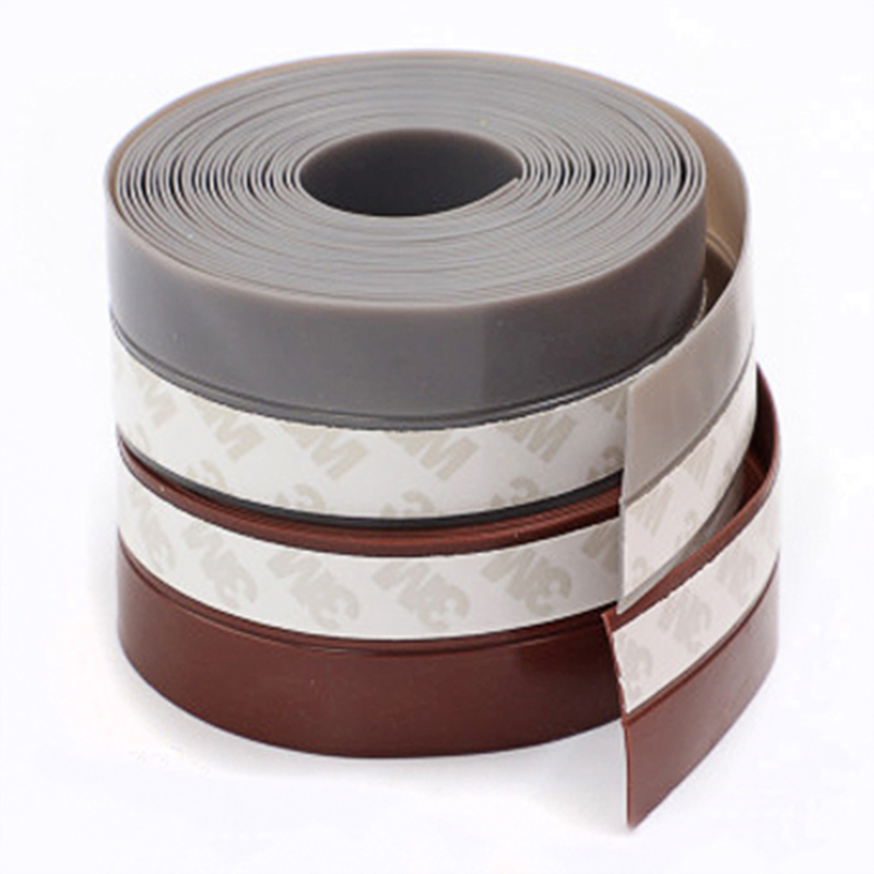 Silicone door bottom sealing strip